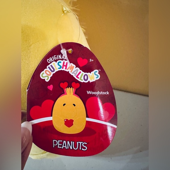 Nwt Squishmallows Peanuts Woodstock 8" - Picture 3 of 5